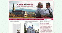 Desktop Screenshot of gloria.skoczow.pl