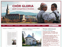 Tablet Screenshot of gloria.skoczow.pl