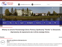 Tablet Screenshot of feniks.skoczow.pl
