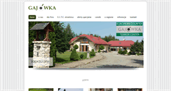 Desktop Screenshot of gajowka.skoczow.pl